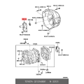 Toyota OEM Genuine RETAINER BEARING 33131-60081