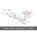 Genuine Nissan PAD KIT-DISC BRAKE D4M60-1BN0A
