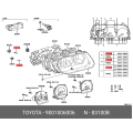TOYOTA 90010-06006 Genuine Bulb, Combination Meter