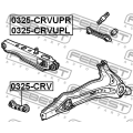 Right rear upper rod