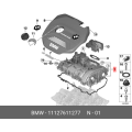 Mahle Valve Cover 11127611277 for 2014-2019 BMW B58 3.0T M140I M240I X3 X4