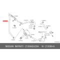 Genuine Nissan Engine Coolant Hose 21306EA20A
