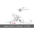 NISSAN 21010-3RC2A Genuine Water Pump