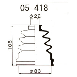 Boot Set,Outer Joint