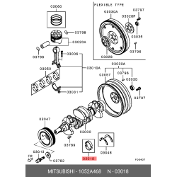 Bearing Crankshaft Std