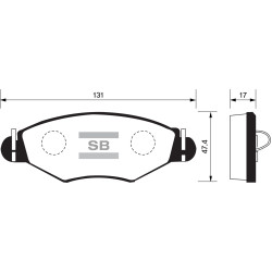 Brake Pad Front