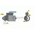 BOSCH Starter - BMW 745i 745Li 4.4L E65 E66 - 0001109057