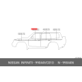 NISSAN 99044-VC010 Accent Stripe