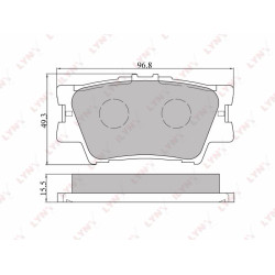 Brake Pads And Brake Shoe For Toyota Camry(V40) 06> / Rav 4 06>