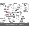 TOYOTA 69207-26010-B1 HANDLE SUB-ASSY, REAR DOOR INSIDE, RH