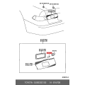 TOYOTA SU003-02130 Genuine Backup Lamp Bulb