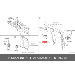 Nissan Flasher Unit 25731-AG01A