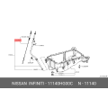 Genuine Nissan Gauge Oil Level Q50 Q60/G Coupe
