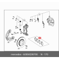 Brake Pads Disc Brake Pad Set - Mercedes-Benz C-Class (W205) E-Class (W213)