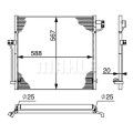 Condensor Gl W166 8Fc351004574