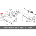 Nissan Socket Kit-Tie Rod, Outer D8F401LB0A