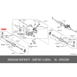 Tie Rod End Outer Lh
