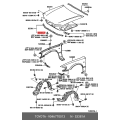 TOYOTA Clip (For Headlamp Cover Seal or Hood to Radiator Support Seal) 90467-T0013