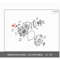 Radial Shaft Seal Ring - Mercedes-Benz A0159978846