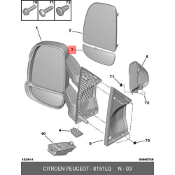 Rh Lower Mirror Glass