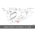 NISSAN Connector-Radiator Hose 21516-56G05