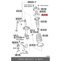 TOYOTA Genuine Front Coil Spring Seat Upper LH/RH 48471-41012