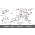 NISSAN Thrust Washer 38426-61500