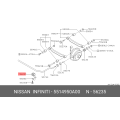 NISSAN 55149-50A00 Bush-Panhard Rod