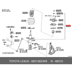 Absorber Assy,Shock,Front Rh