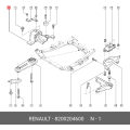 RENAULT 8200204600 Engine Mounting