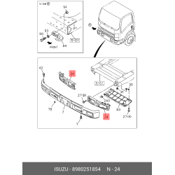 Bracket Fr Bumper Lh