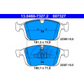 Pad Sub Set Rr Calip