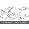 Bolt - Nissan (Safari Y61, RWD Driveshaft to Differential)