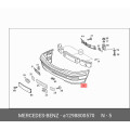 Front Bumper Cover Assembly - Mercedes-Benz R129 SL320 SL500 500SL 300SL 1990-1995 OEM