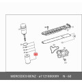 Mercedes-Benz Oil Filter Cartridge with O-Ring A 0001802609 (Replaces 1121800009)
