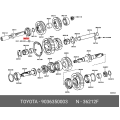 TOYOTA 90363-50003 Genuine Radial Ball Bearing (Transfer Input Shaft)