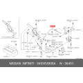 Nissan Safari Rear Right Brake Cable 36530-VB00A