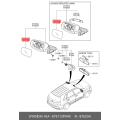 HYUNDAI / KIA 87611-2P040 Outside Rear View Mirror Assembly, Left Hand