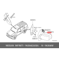 Nissan Mirror Glass 96366-EA00A