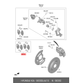 Pad Sub Set,Rr Calip