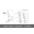 Strut Kit Front Right Hand - Nissan 54302-ZB625