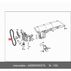 Engine Timing Chain - Mercedes-Benz