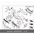 Mercedes-Benz Aluminum Rivet A0039909497 for Front & Rear Bumpers and Trim Fastener
