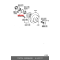 TOYOTA 90520-44038 Genuine Snap Ring Rear Axle Shaft