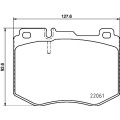 Brake Pad W205 W213 W238 Front