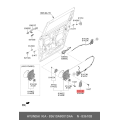 HYUNDAI / KIA 83610-A9001DAA Handle, Inside