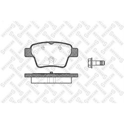 Rear Brake Pad Set !1138 00 Citroen C4, Peugeot 307 1.4-2.0/Hdi 16V 04>