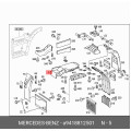 Engine Air Intake Hose - Mercedes-Benz Actros MP1 (1996-2002)