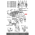 Toyota Genuine 83852-60F70 Glass Combination Meter