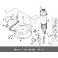 Rear Right EDC Air Suspension Strut - BMW E65 E66 745i 750i 760Li